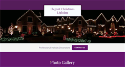 Desktop Screenshot of elegantchristmaslighting.com