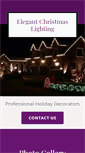 Mobile Screenshot of elegantchristmaslighting.com